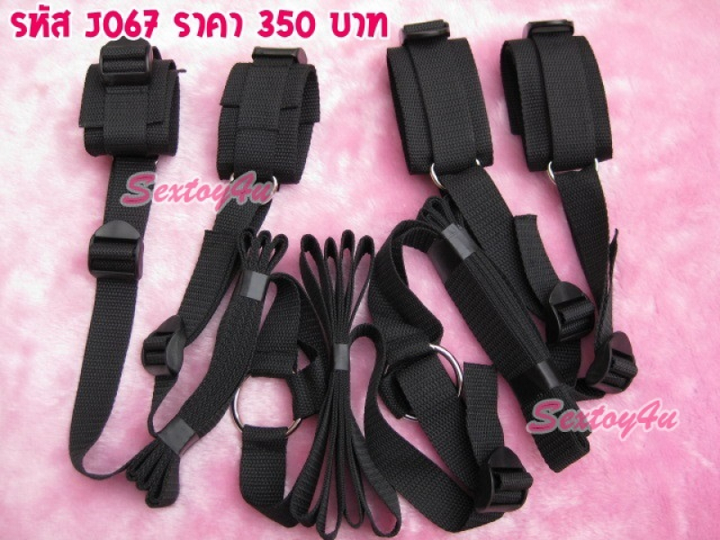 J067 ชุด SM สายรัดข้อมือข้อเท้า J067 ชุด SM สายรัดข้อมือข้อเท้า