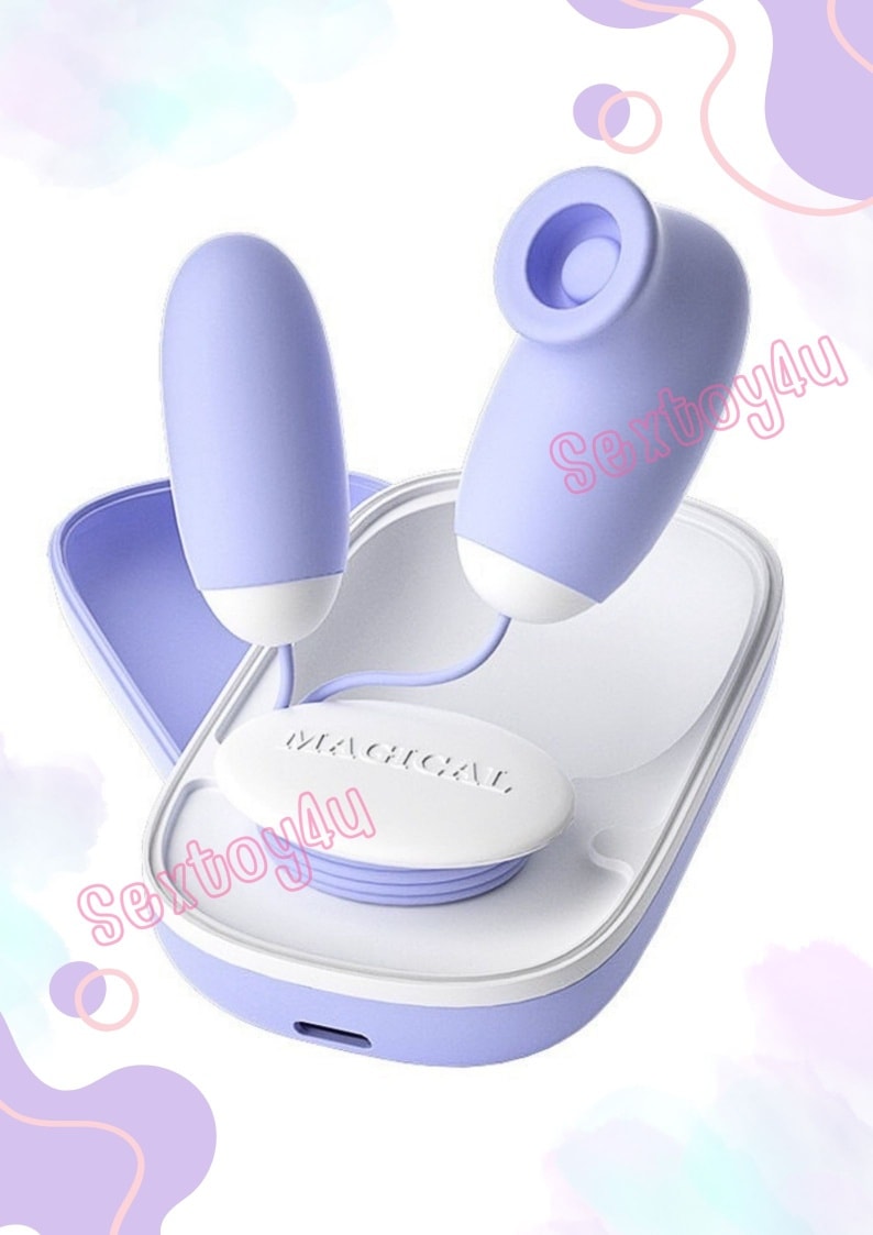 ไข่สั่น 2 หัว สั่นและดูด Magical Box
