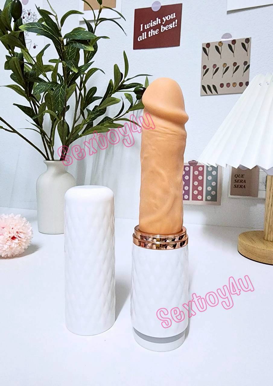 ปืนดิลโด้ แปะพื้นผนัง ยืดหด สั่น อุ่นได้