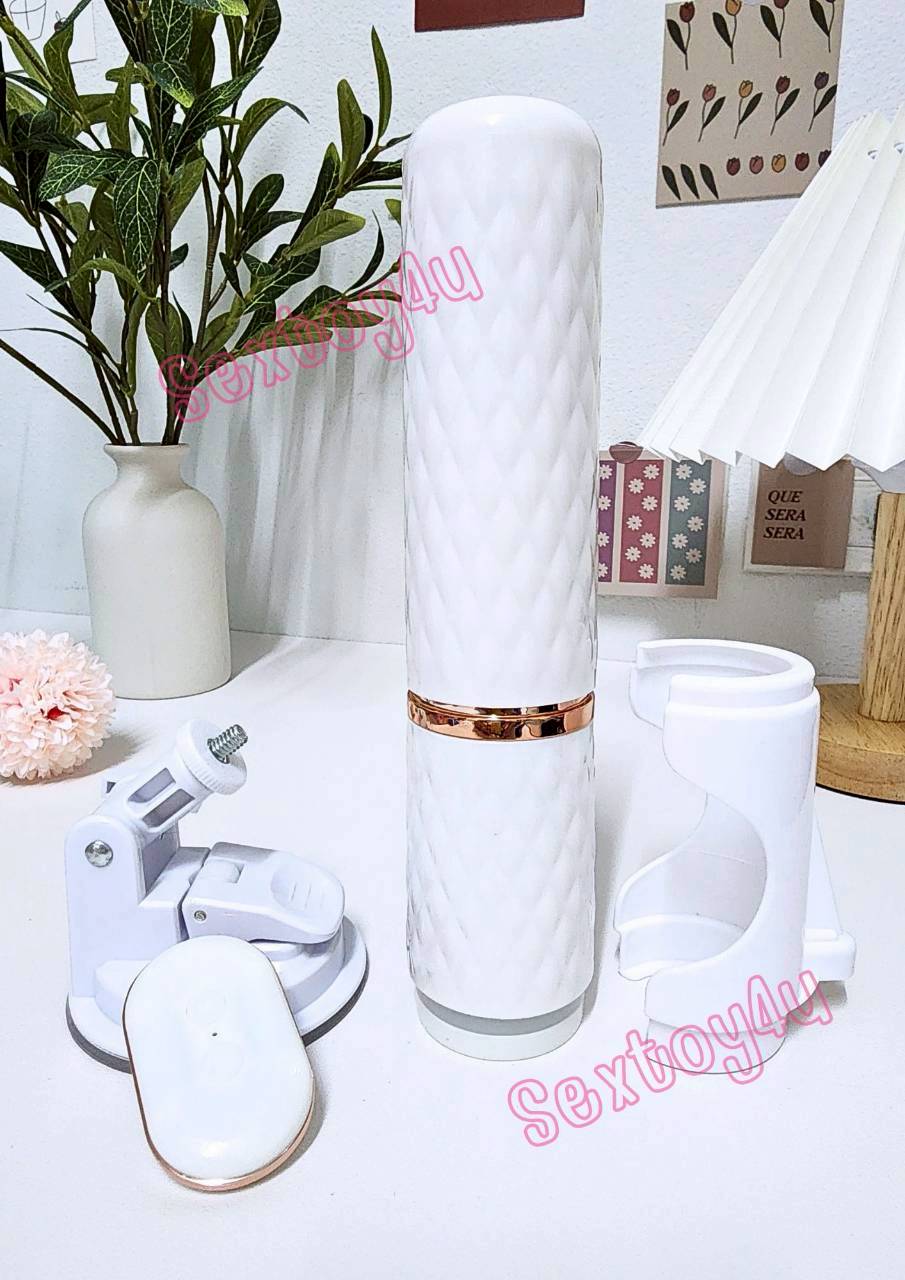 ปืนดิลโด้ แปะพื้นผนัง ยืดหด สั่น อุ่นได้