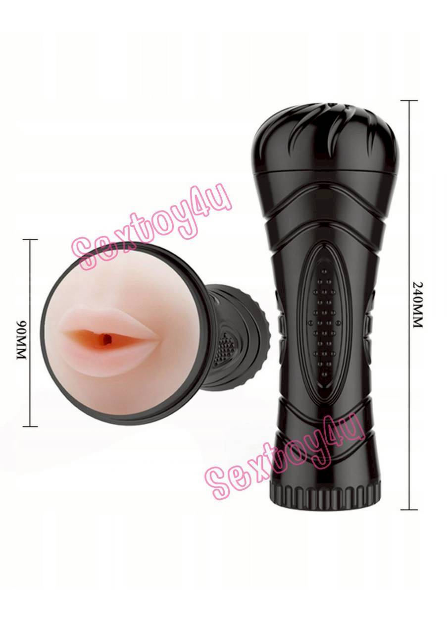 จิ๋มกระป๋อง สั่นได้ รูปปาก รุ่น Pink Mouth