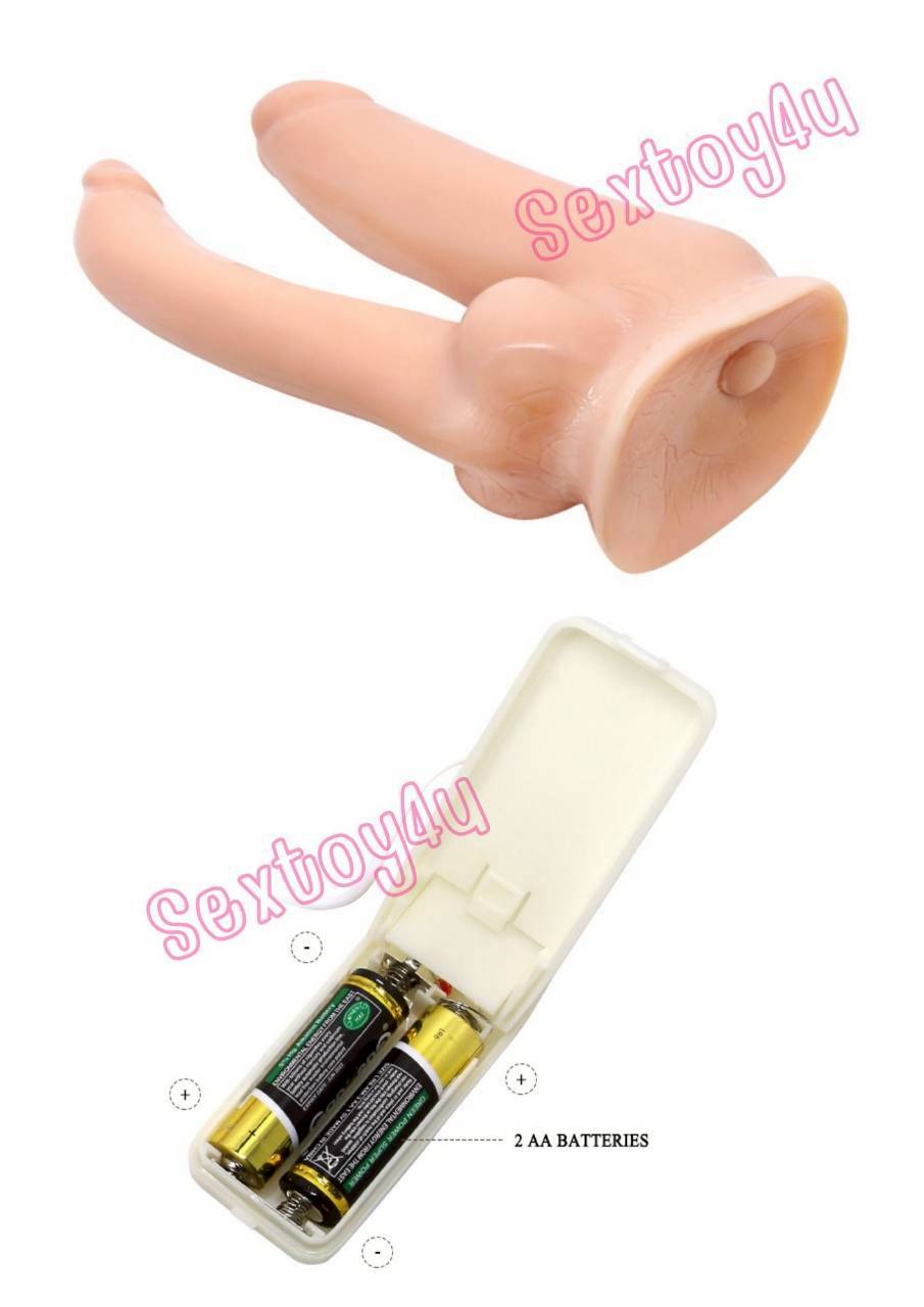 ดิลโด้ แปะพื้น 2 หัว สั่นได้ แบรนด์ Baile