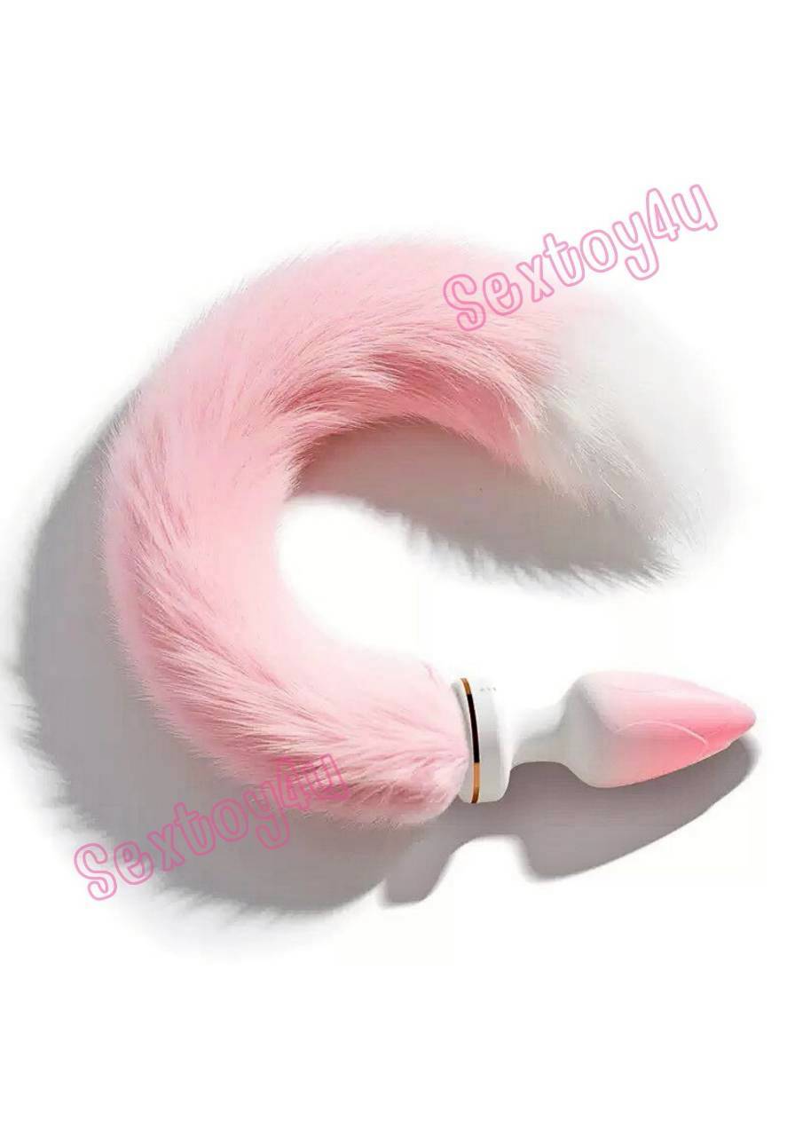 Butt Plug หางจิ้งจอก แท่งเสียบก้น สั่นแรง บลูทูธ