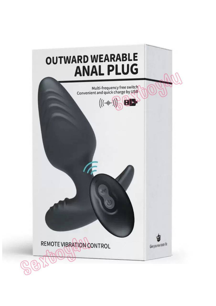 Butt Plug แท่งเสียบก้น สั่นได้ พร้อมรีโมท